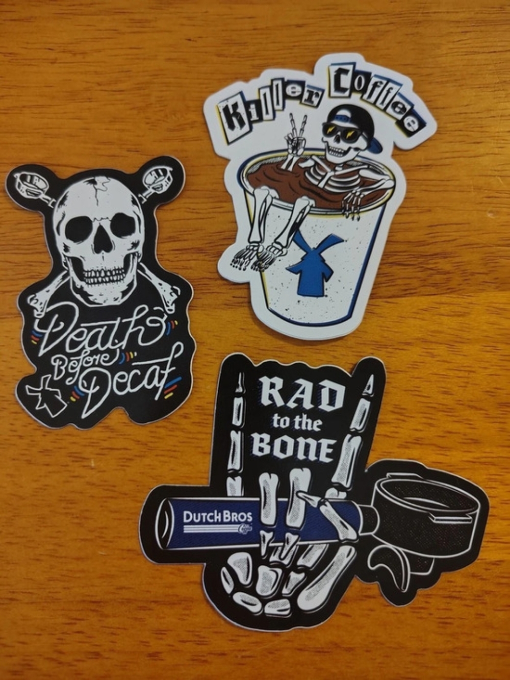 Dutch Bros Sticker Set New